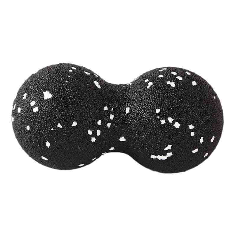 Color Black Ball Massage a Peanut shape for Relieve Pains and uses also as Yoga Ball