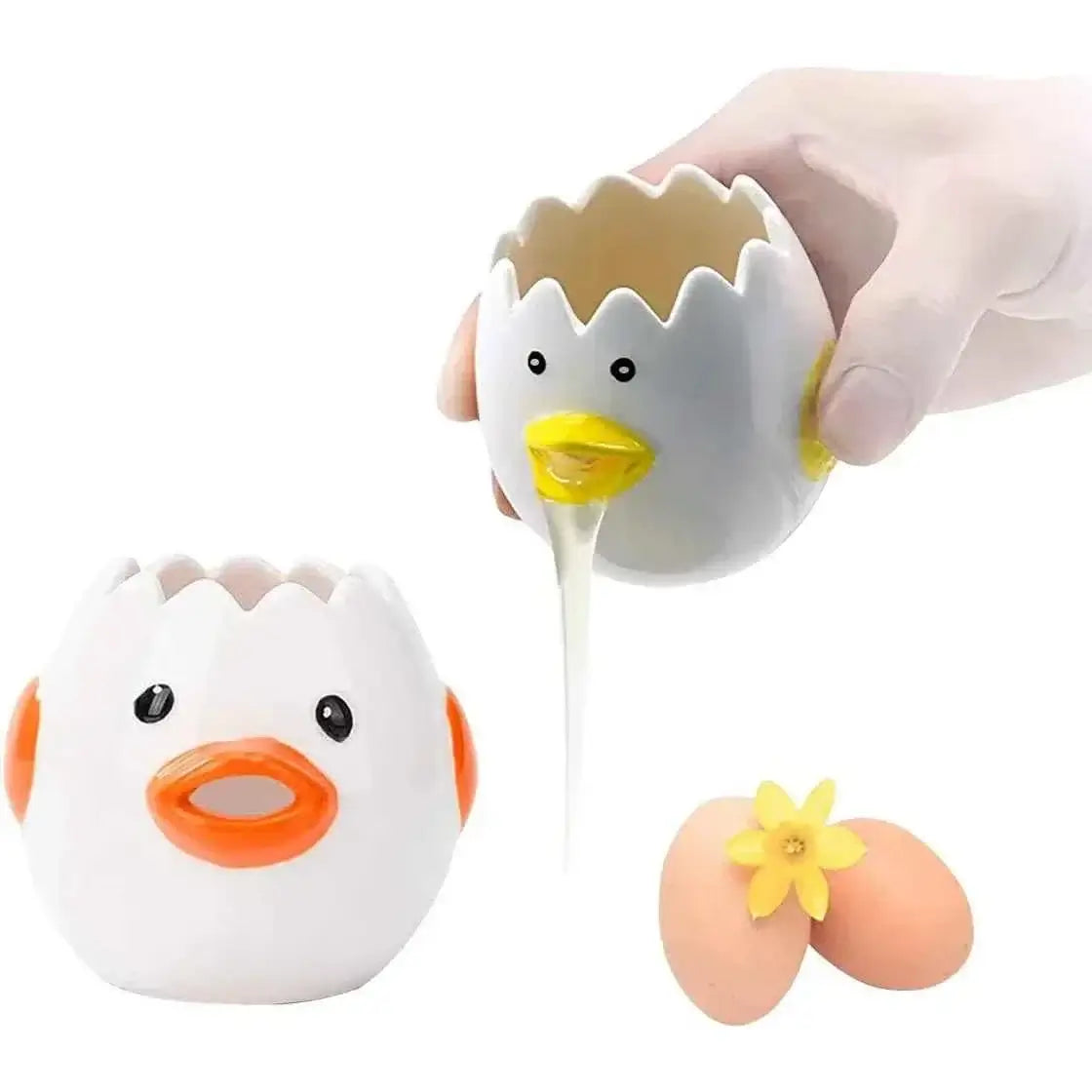 Egg Separator Cute Cartoon Model Kitchen Accessories Easy Separation