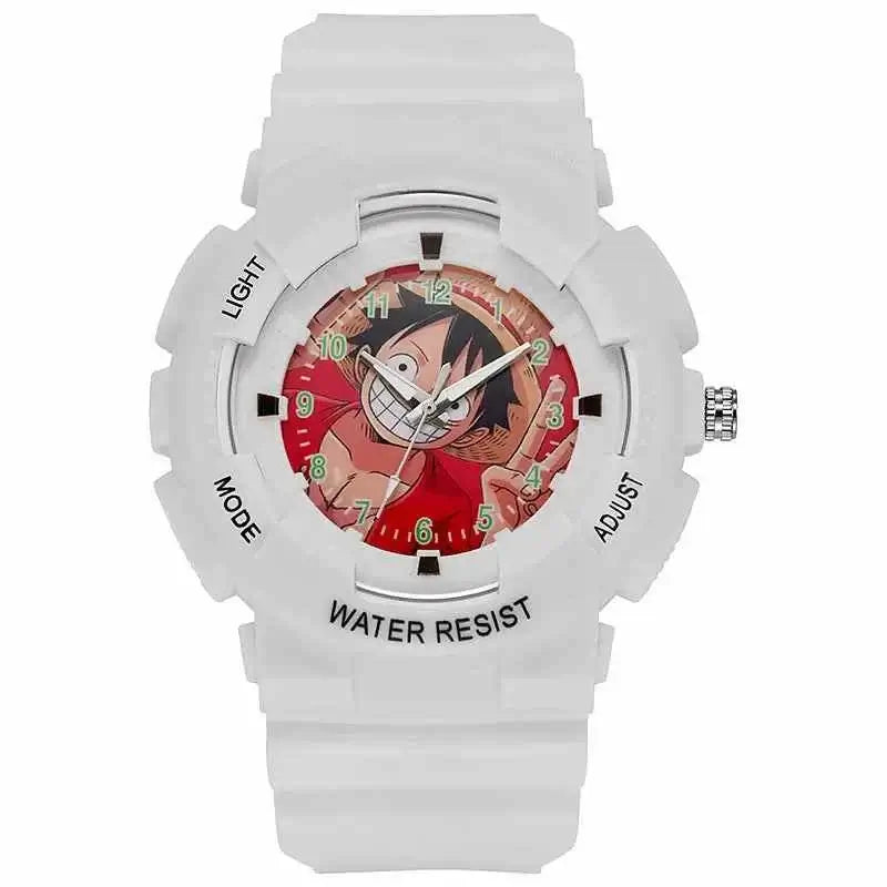 One Piece Wrist Watch Children Electronic Watch Anime Luffy waterproof