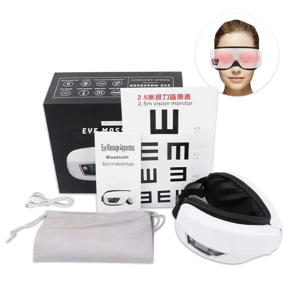 Smart Eye Massager 6D Airbag Vibration Relieve stress and Comfort