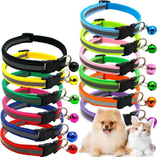 Lights Collar for Dog Pets Adjustable LED Collars USB Rechargeable