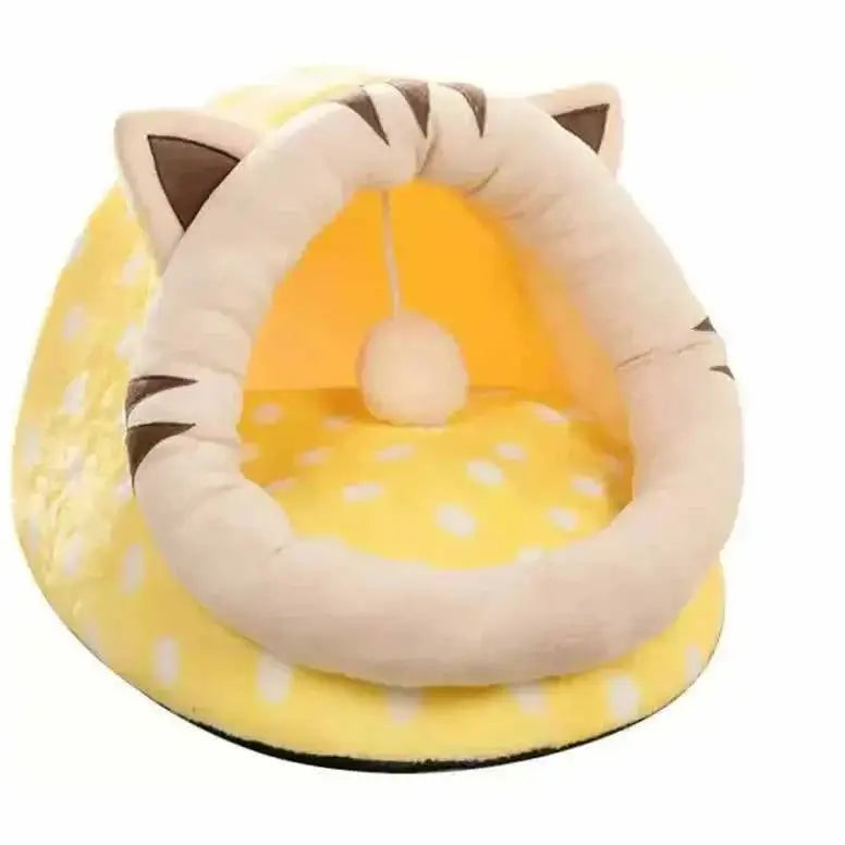 Cat Bed House Round Cushion