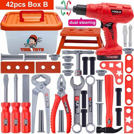 Toy Tool Sets Kids Toolbox Play - Fun & Educational Toy Tools