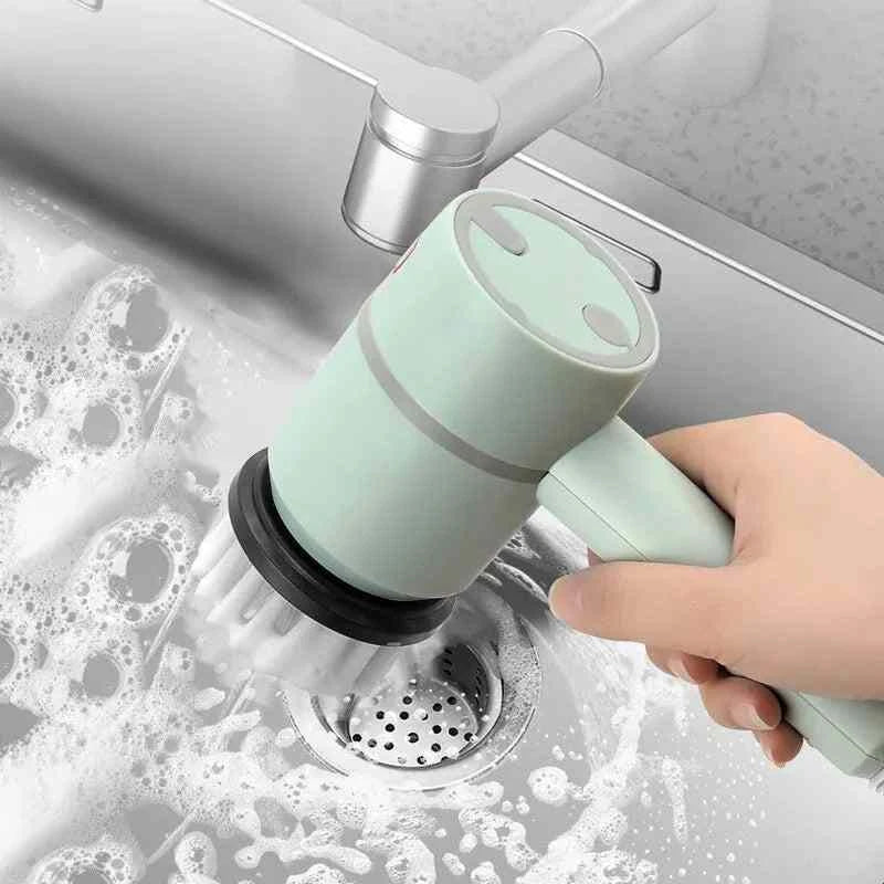 Electric Cleaning Brush Multi-functional USB Kitchen Scrubber Tools