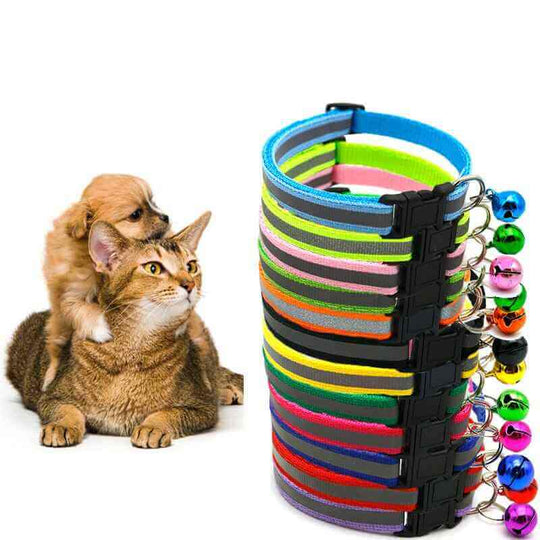 Lights Collar for Dog Pets Adjustable LED Collars USB Rechargeable