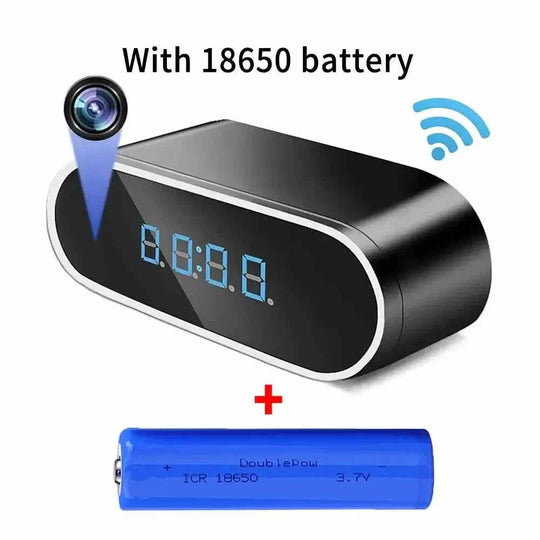 Mini Spy Camera Alarm Clock Full HD 1080P Wireless Wifi High Definition Video