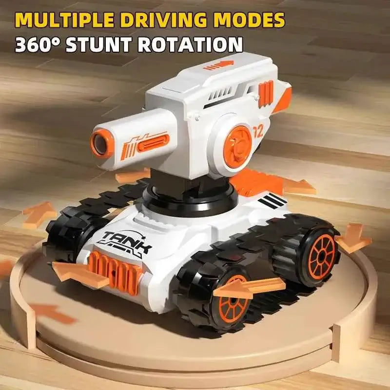 4WD Remote Control Tank Spray Fog a High Speed  Off-Road, All Terrain