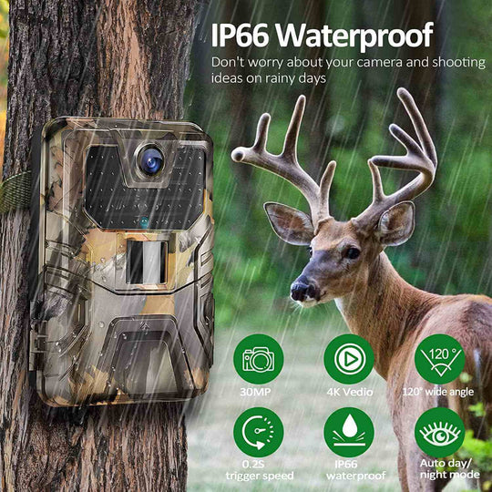 Trail Camera 36MP 1080P Full HD