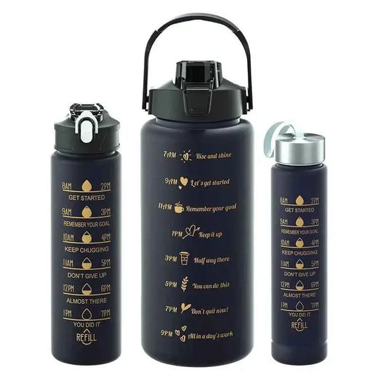 Water Bottle 2 Liter 3-in-1 Affordable Sport, Gym, & Outdoor Use