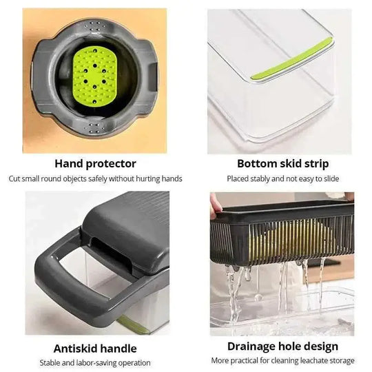 Vegetable Cutter Shredder Slicer : Discover Multifunctional Tools