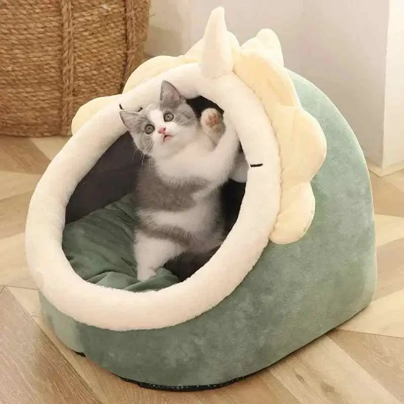 Cat Bed House Round Cushion