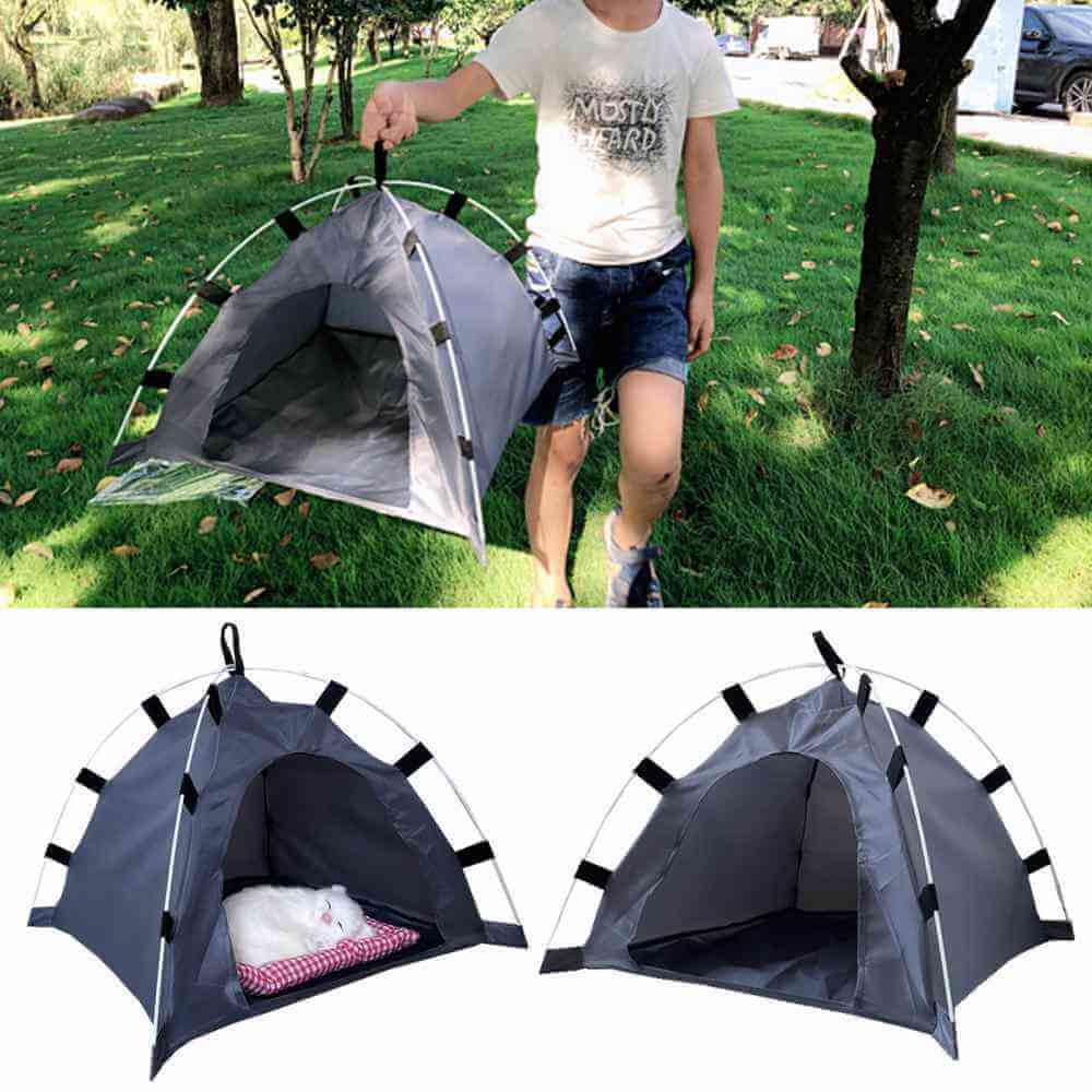 Outdoor Cat Tent Portable Cat House Warm Pet Tent Nest Household