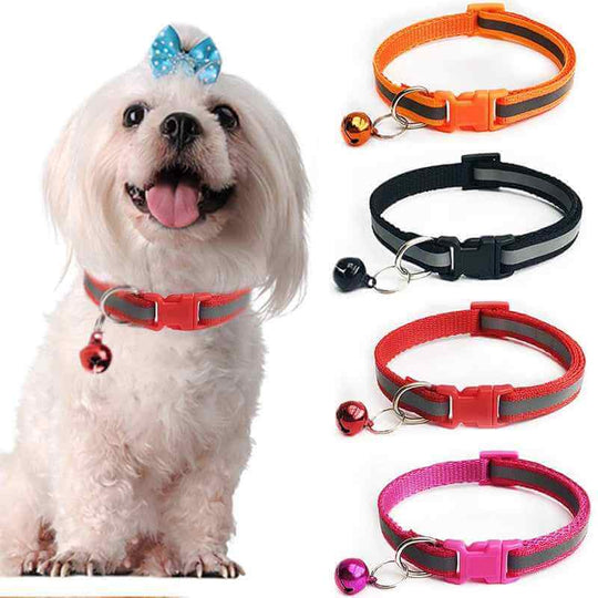 Lights Collar for Dog Pets Adjustable LED Collars USB Rechargeable