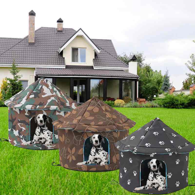 Waterproof Dog House Pet Camouflage House for Your Beloved Pet Shelter