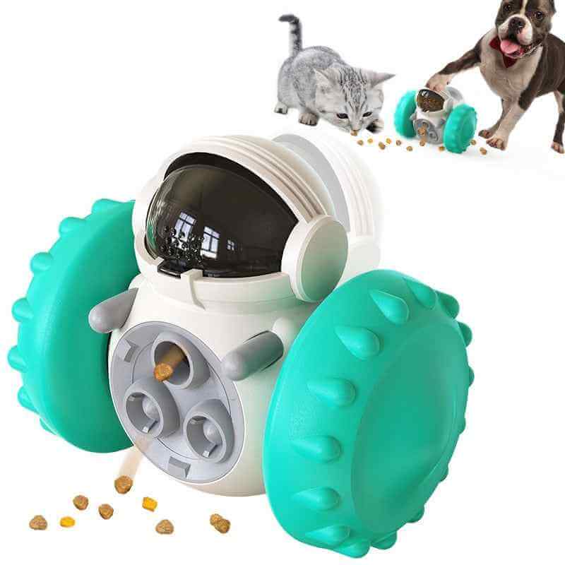 Dog Treat Toys Snack Treat Dispenser Interactive Food Dispensing Toy